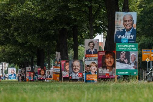 Plakatierung bei den Kommunalwahlen – Grüne initiieren Selbstverpflichtung der Parteien