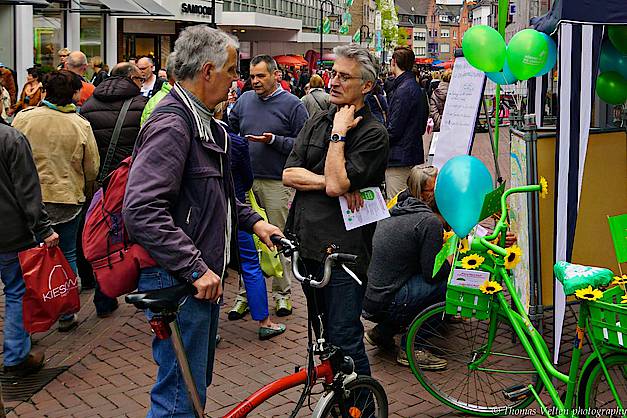 Kampagne „Kleve fährt Rad“: Aktionstag in der City