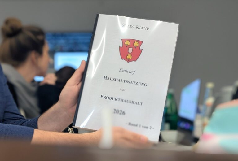 Rede zum städtischen Haushaltsentwurf 2026 – Fraktion Bündnis 90/Die Grünen im Stadtrat Kleve